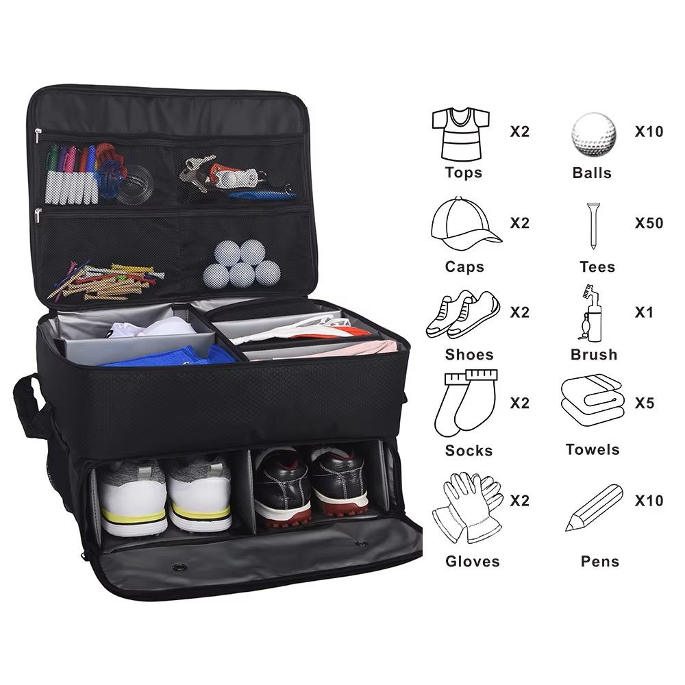 Organizer do bagażnika samocho – Golf Equipment Bag recenzja i cena