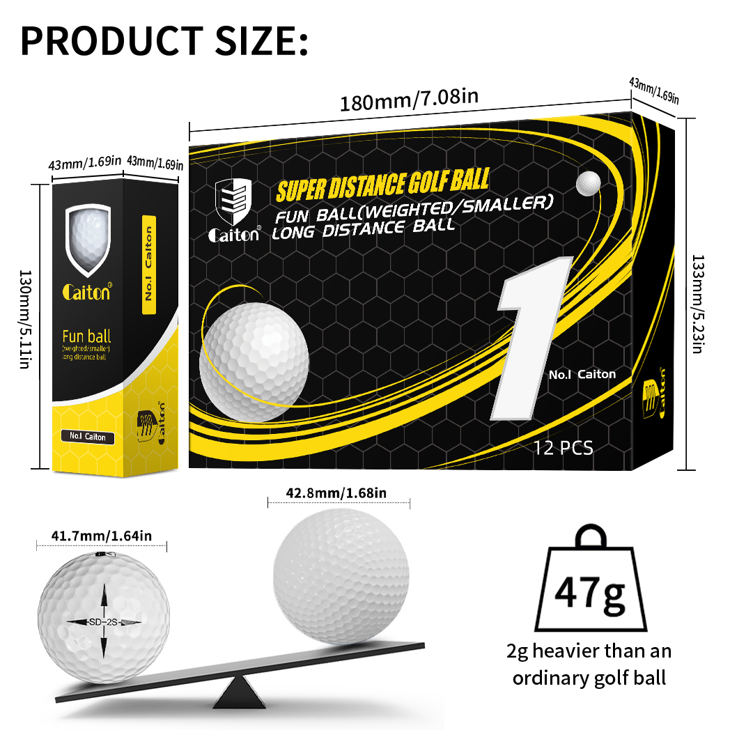 Piłki golfowe Caiton Ultimate  – Golf Ball Premium recenzja i cena