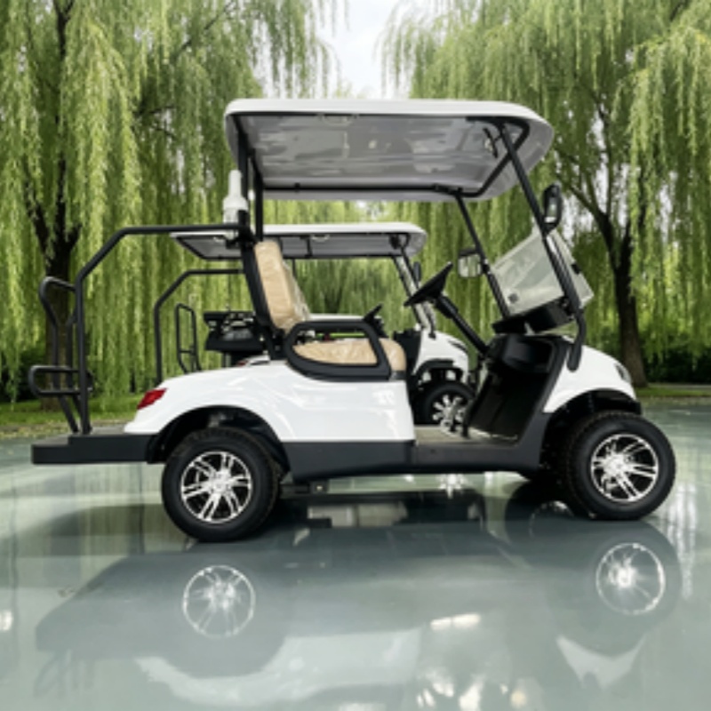 Chiński elektryczny wózek golf – Golf Bag Stand Cart recenzja i cena