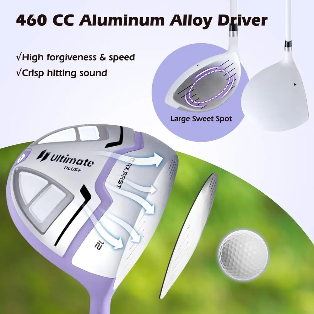 11-częściowy zestaw kijów golf – Driver Golf Titanium recenzja i cena