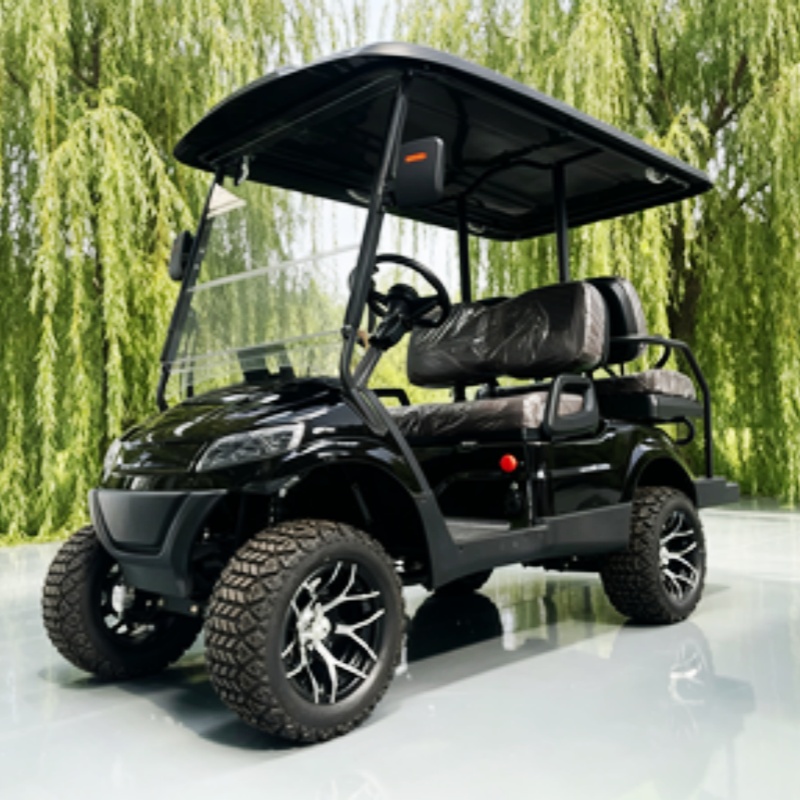 Elektryczny wózek golfowy 2-os – Golf Bag Stand Cart recenzja i cena