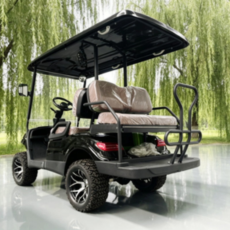 Elektryczny wózek golfowy 2-os – Golf Bag Stand Cart recenzja i cena