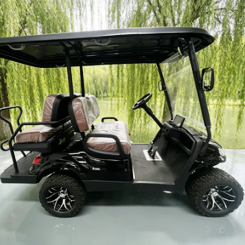 Elektryczny wózek golfowy 2-os – Golf Bag Stand Cart recenzja i cena
