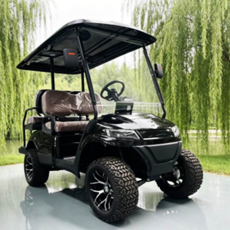 Elektryczny wózek golfowy 2-os – Golf Bag Stand Cart recenzja i cena