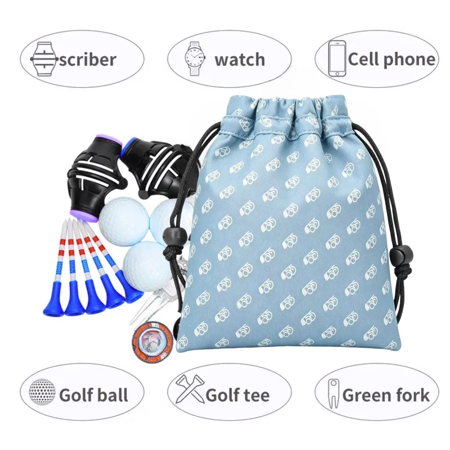 Minimalistyczna niebieska torb – Golf Equipment Bag recenzja i cena