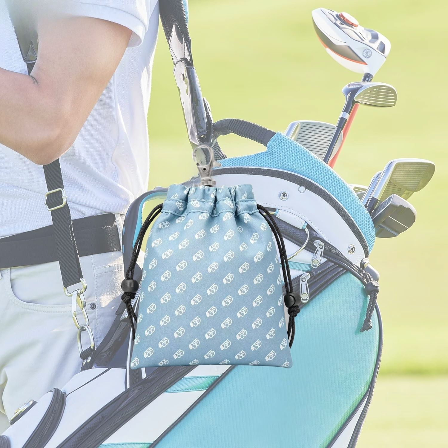 Minimalistyczna niebieska torb – Golf Equipment Bag recenzja i cena