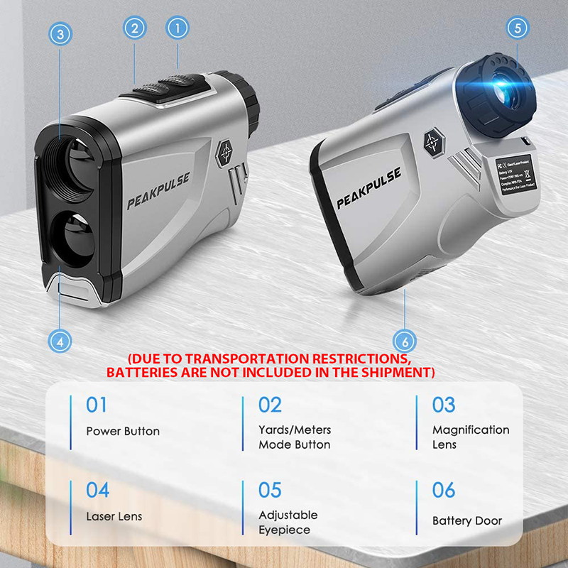 Dalmierz myśliwski 650 jardów  – Rangefinder Laser Golf recenzja i cena