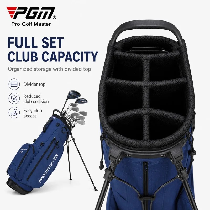 Torba golfowa PGM z podstawką, – Golf Bag Stand Cart recenzja i cena