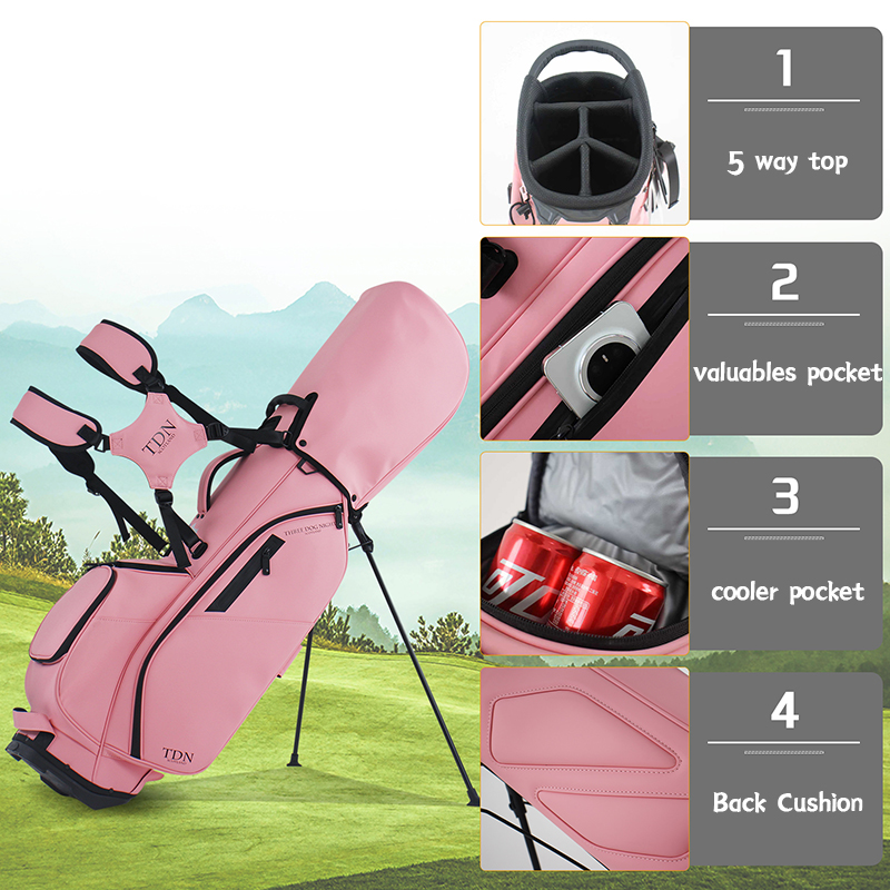 Modna, lekko luksusowa damska  – Golf Bag Stand Cart recenzja i cena