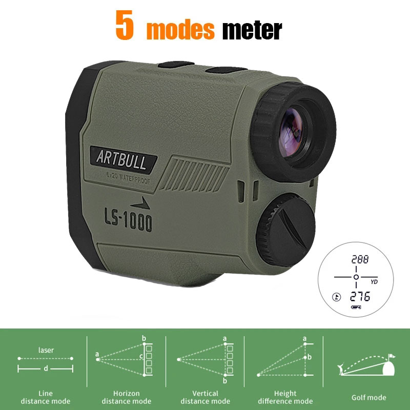 Dalmierz laserowy ARTBULL polo – Rangefinder Laser Golf recenzja i cena