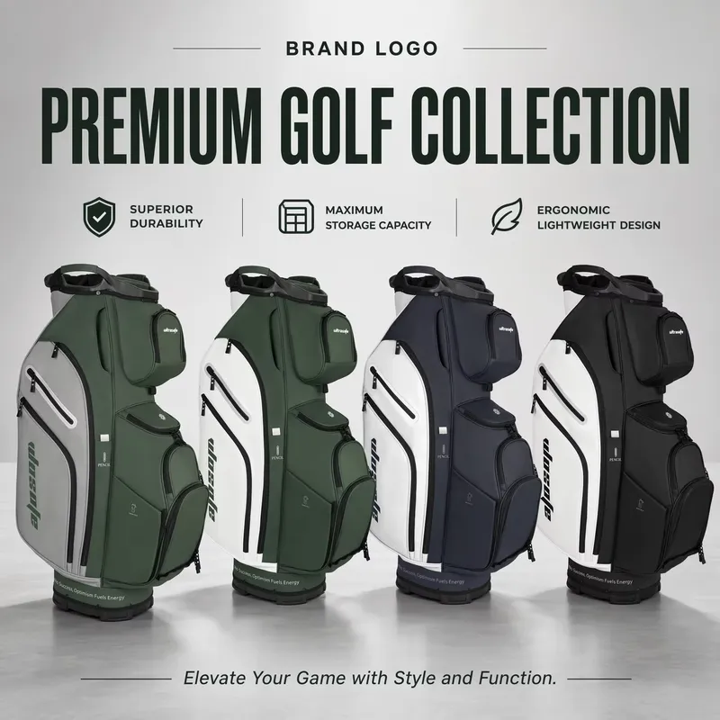 Torba golfowa Wosofe 14-komoro – Golf Bag Stand Cart recenzja i cena